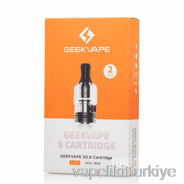 Elektronik Sigara Kalemi Vape Mate Geek Vape S Yedek Bölmeleri 0.8ohm S Bölmeleri
